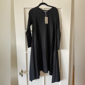 New O.C.E. Little Black Dress with Asymmetrical Hem Size M
